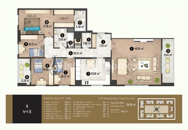 Luxueux Appartements Pour Les Familles À Beylikduzu Istanbul 51