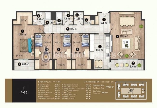 Luxueux Appartements Pour Les Familles À Beylikduzu Istanbul 52