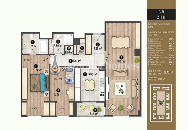 Luxueux Appartements Pour Les Familles À Beylikduzu Istanbul 53