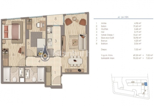 آپارتمان های آماده تحویل در نزدیکی جاده باسن اکسپرس در کوچوکچکمجه 39