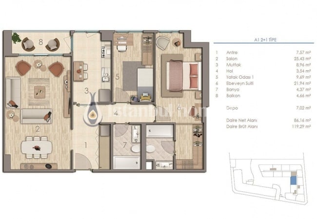 آپارتمان های آماده تحویل در نزدیکی جاده باسن اکسپرس در کوچوکچکمجه 40