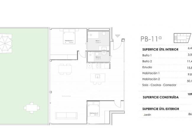 Flats in a Complex Near the Beach in Poblenou Barcelona 12