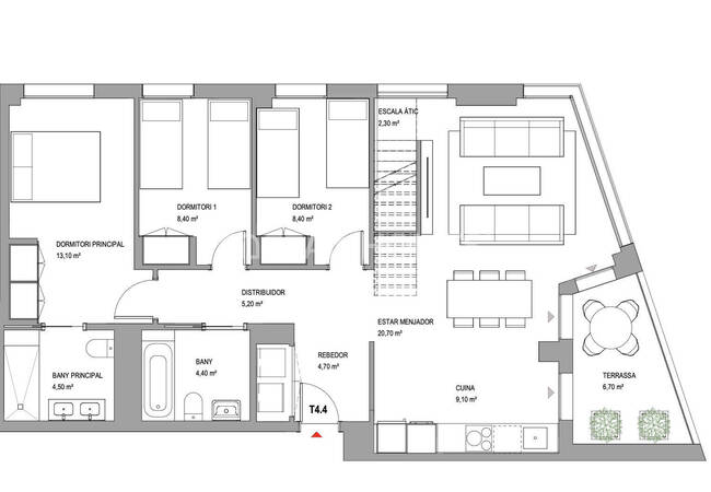 Beachside Flats in a Complex with Pool in Barcelona 16