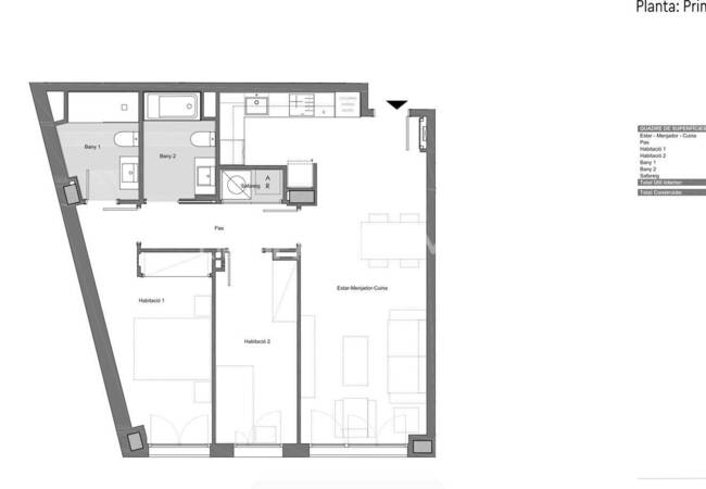 Sabadell Barselona'da Site İçinde Şık Daireler 15