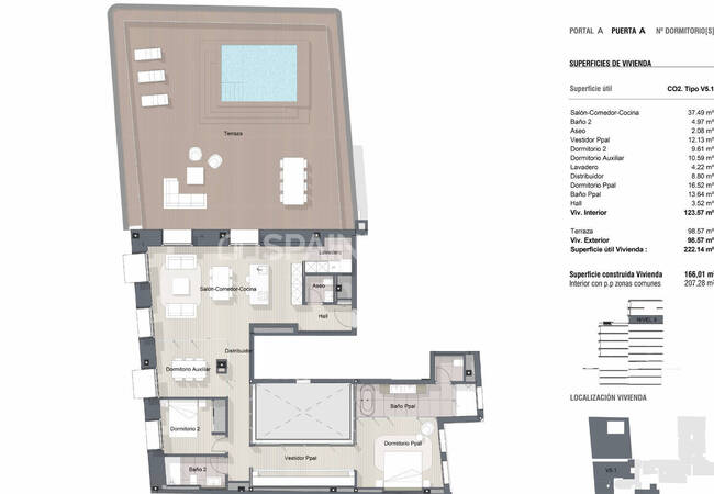 Elegant Apartments with Rooftop Pool in Barcelona 23