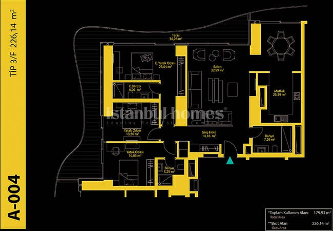 Appartements Avec Vue Sur Bosphore Dans Un Projet Élite À Beykoz 43