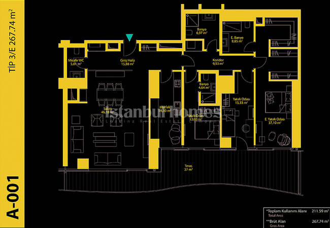 Appartements Avec Vue Sur Bosphore Dans Un Projet Élite À Beykoz 42