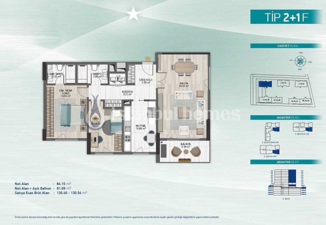 Appartements Élégants En Complexe De Luxe À Kucukcekmece 33