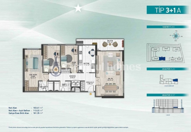 Appartements Élégants En Complexe De Luxe À Kucukcekmece 35