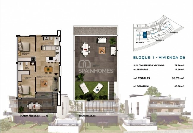 Finestrat Alicante’de Dağ ve Deniz Manzaralı Modern Daireler 19