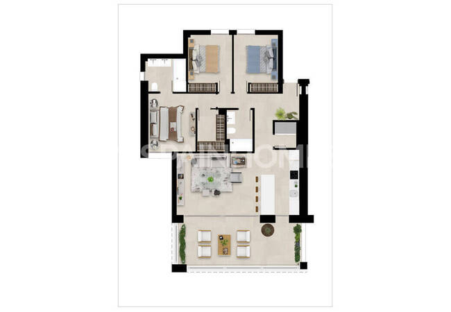 Appartements À Cadix Avec Isolation Thermique Et Acoustique 49