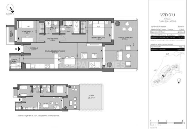 Cadiz La Alcaidesa'da Golf Sahasına Yakın Geniş Daireler 7