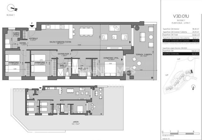 Cadiz La Alcaidesa'da Golf Sahasına Yakın Geniş Daireler 18