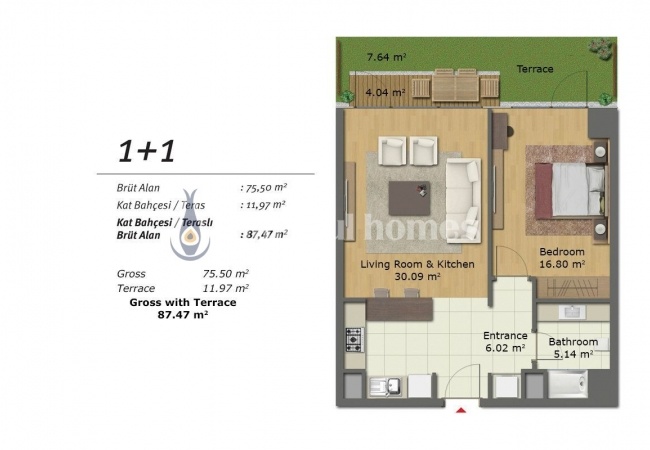 伊斯坦布尔甘戈伦待售公寓 22