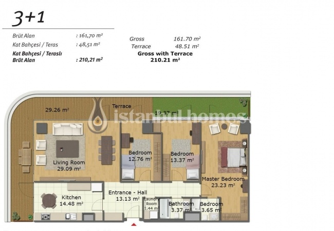 伊斯坦布尔甘戈伦待售公寓 26