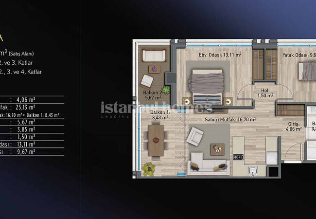 Appartements Élégants En Complexe Avec Centre Commercial À Kadıköy 53