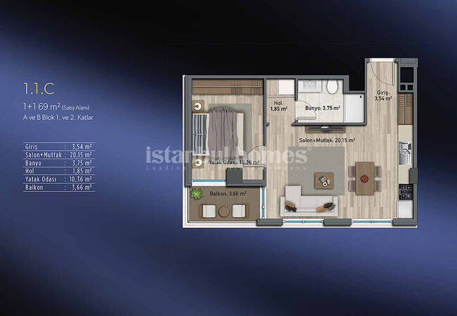 Appartements Élégants En Complexe Avec Centre Commercial À Kadıköy 61