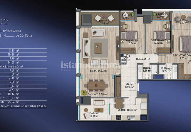 Appartements Élégants En Complexe Avec Centre Commercial À Kadıköy 47