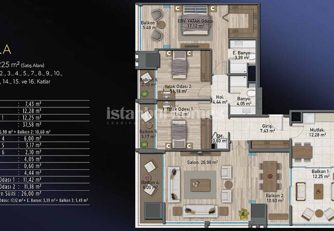 Appartements Élégants En Complexe Avec Centre Commercial À Kadıköy 50