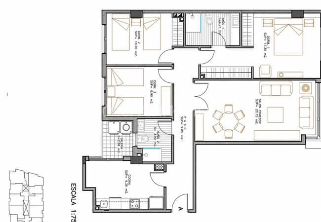 Spacieux Appartements À Vendre Au Centre-ville D'elche 41