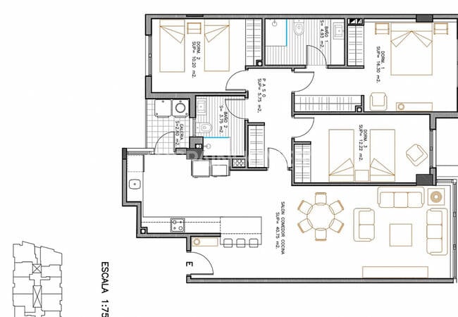 Spacieux Appartements À Vendre Au Centre-ville D'elche 37