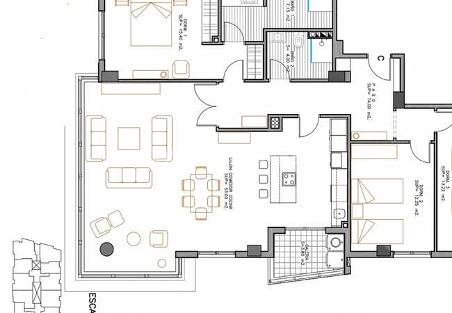 Spacieux Appartements À Vendre Au Centre-ville D'elche 39