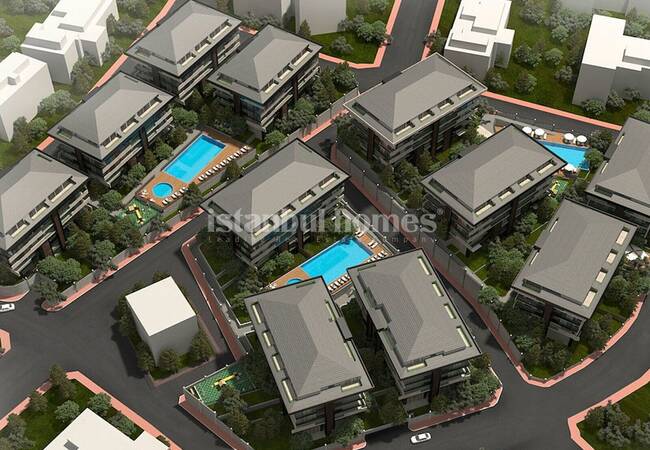 Deluxe Istanbul Apartments in an Exclusive Complex