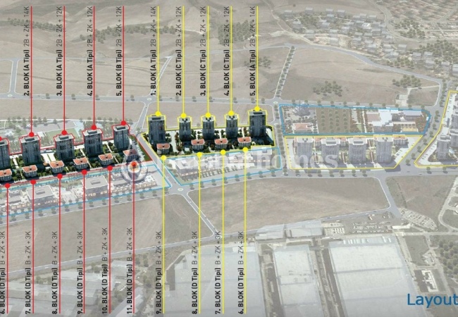 Apartments in Basaksehir with Renewable Energy Resources 11