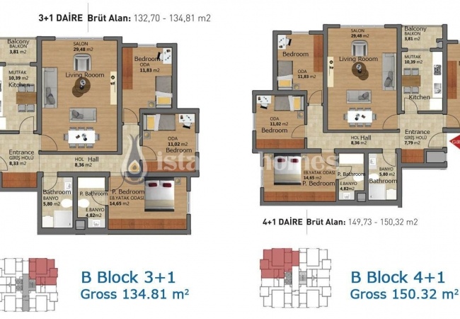 Apartments in Basaksehir with Renewable Energy Resources 14