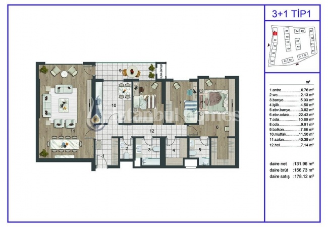 Immobilier Central Près De L'autoroute E-5 À Zeytinburnu Istanbul 36