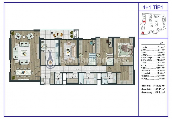 Immobilier Central Près De L'autoroute E-5 À Zeytinburnu Istanbul 38
