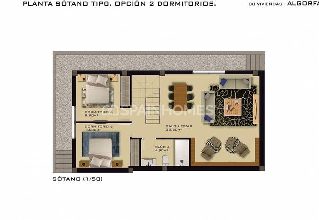 3 Bedroom Detached Houses in Algorfa in the South of the Costa Blanca
