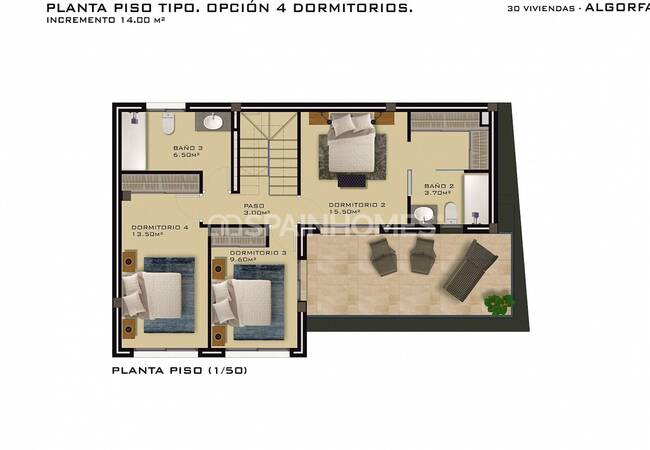 3 Bedroom Detached Houses in Algorfa in the South of the Costa Blanca