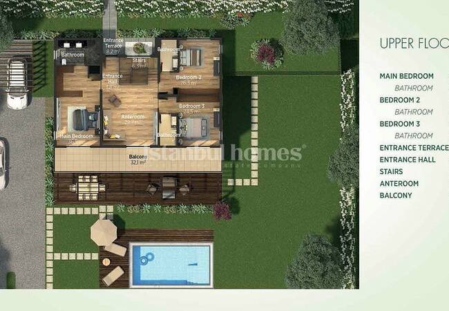 Villas Familliales Piscine Privée À Buyukcekmece 30