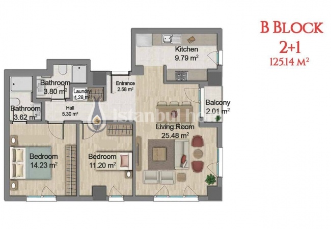 Modern and Lively Design Apartments in Central Esenyurt 16