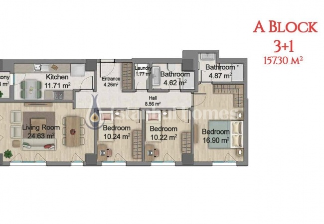 Modern and Lively Design Apartments in Central Esenyurt 18