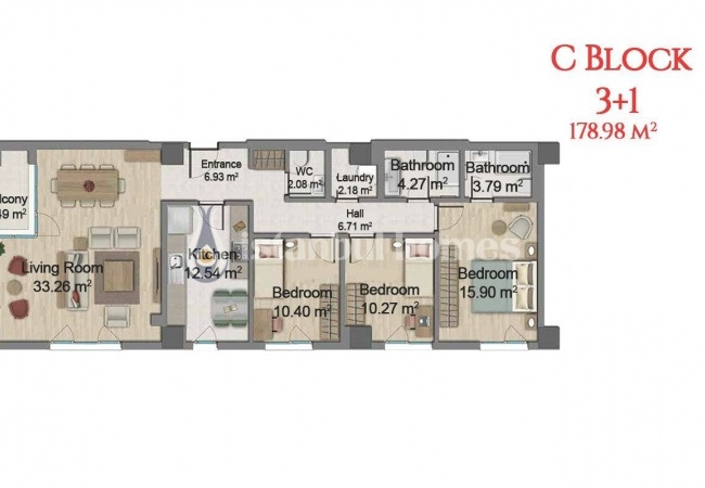 Modern and Lively Design Apartments in Central Esenyurt 20