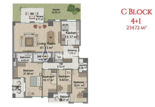 Modern and Lively Design Apartments in Central Esenyurt 23