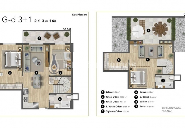 عقارات بتصميم عالي الجودة في أيوب، إسطنبول 27