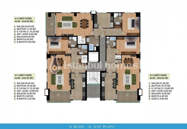 Breathtaking Sea View Properties in Beylikdüzü Istanbul 39