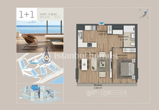 Exclusive Sea View Apartments for Sale in Zeytinburnu 32
