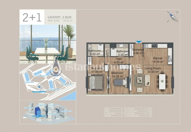 Exclusive Sea View Apartments for Sale in Zeytinburnu 34