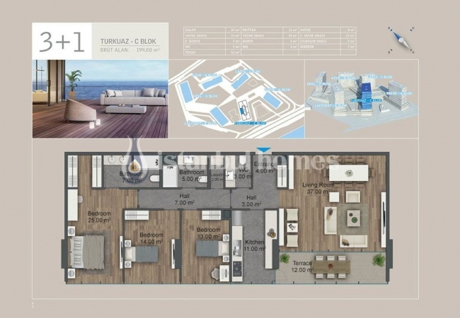 Exclusive Sea View Apartments for Sale in Zeytinburnu 38