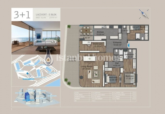 Exclusive Sea View Apartments for Sale in Zeytinburnu 42