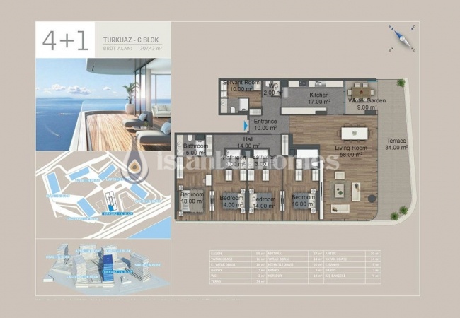 Exclusive Sea View Apartments for Sale in Zeytinburnu 44