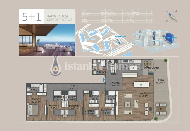 Exclusive Sea View Apartments for Sale in Zeytinburnu 45