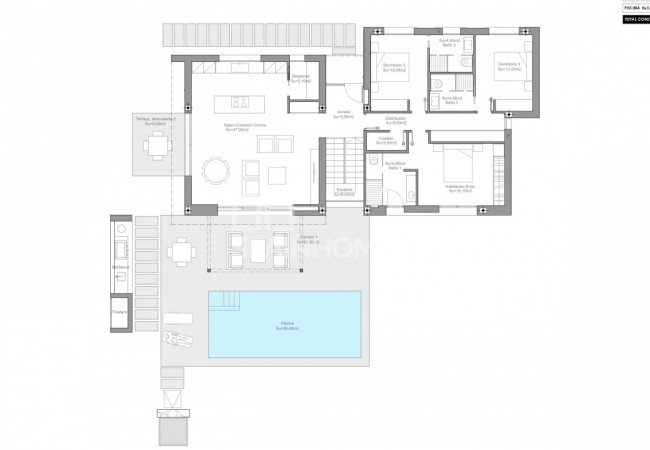 3 Bedroom Spacious Deluxe Villa in Orihuela Costa Blanca 27