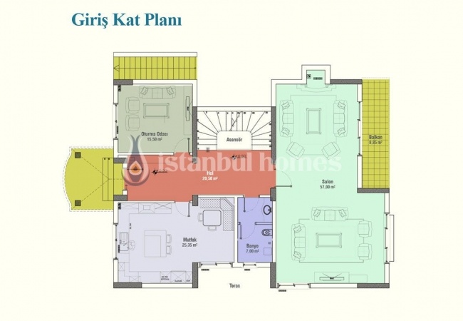 Specially Decorated Buyukcekmece Villas Overlooking Buyukcekmece Lake 35