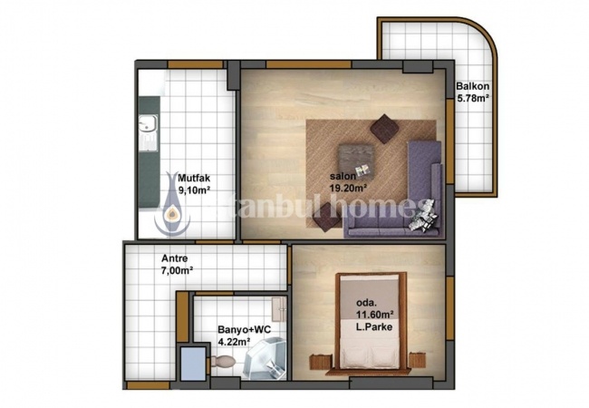 Modern Flats with Immediate Delivery in Bagcilar Istanbul 23