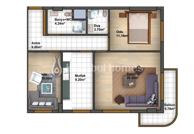 Modern Flats with Immediate Delivery in Bagcilar Istanbul 25